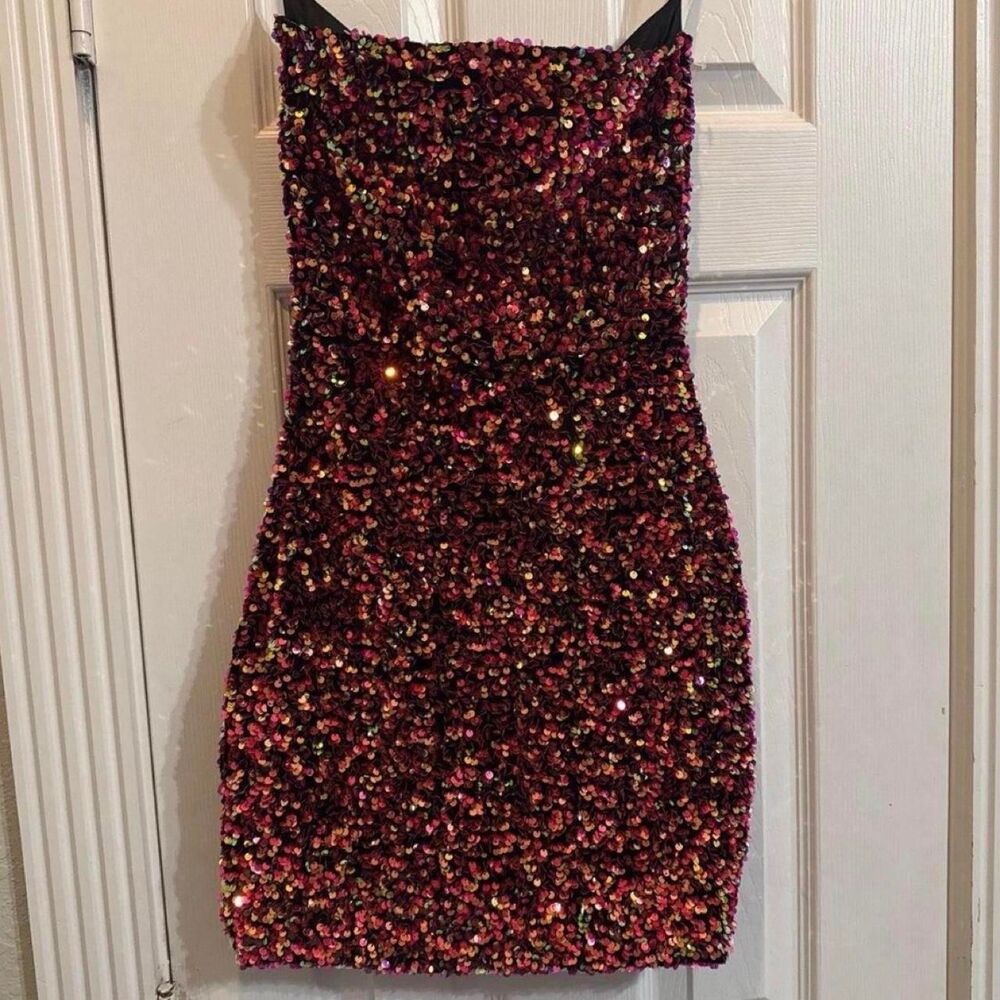 Betsey Johnson Sequin Mini Dress 2